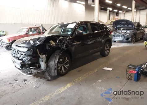 2024 Volkswagen Atlas Cross Sport 2.0T Se из США, поврежденный, VIN 1V2LE2CA6RC256135